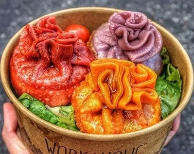 Colorful Korean Dumplings - Mandu