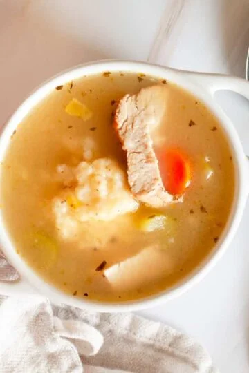 Best Turkey with Dumplings Soup