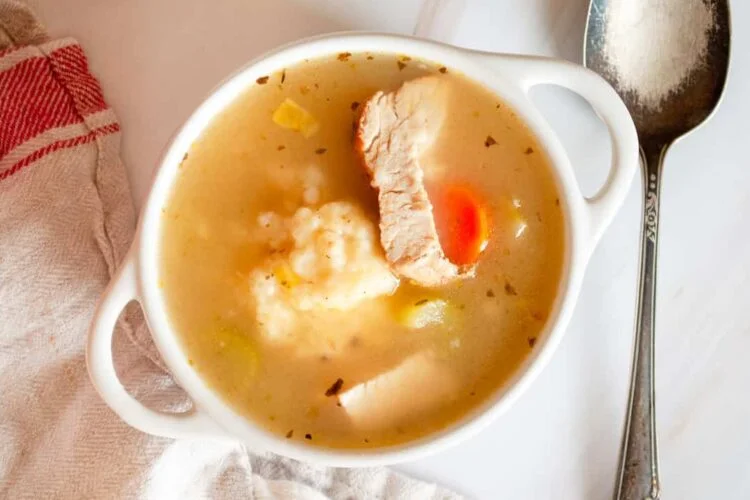 Best Turkey with Dumplings Soup
