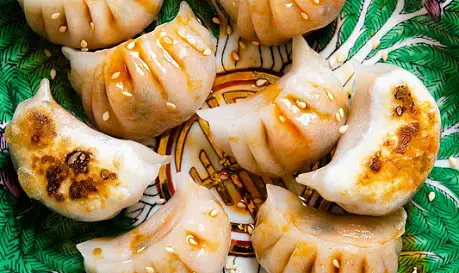 Boiled Garlic and Red Onion Dumplings Recipe