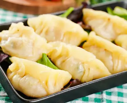 Chinese Dandelion Dumplings Recipe