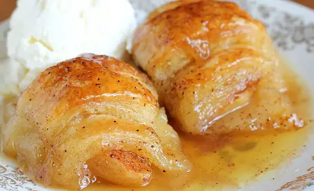Easy Apple Dumplings with Crescent Roll Dough Recipe