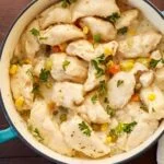 Easy Chicken Dumplings with Vegetables Recipe