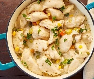 Easy Chicken Dumplings with Vegetables Recipe