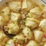 Easy Chicken and Dumplings with Biscuits Recipe