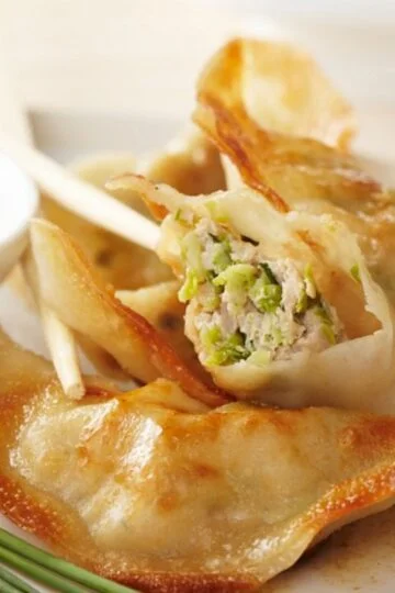 Fried Chicken Dumplings Recipe