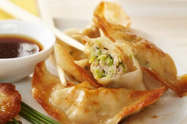 Fried Chicken Dumplings Recipe