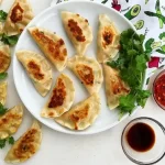 Pan Fried Crispy Chicken Dumplings Recipe
