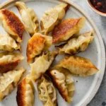 Pan Fried Scallop and Corn Gyoza Recipe