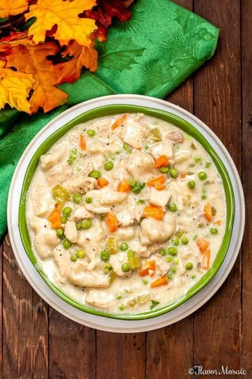 Pressure Cooker Chicken and Dumplings Recipe