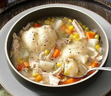 Slow Cooker Turkey Soup with Dumplings Recipe
