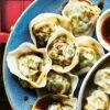 Steamed Kale Dumplings Recipe