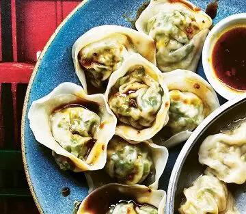 Steamed Kale Dumplings Recipe